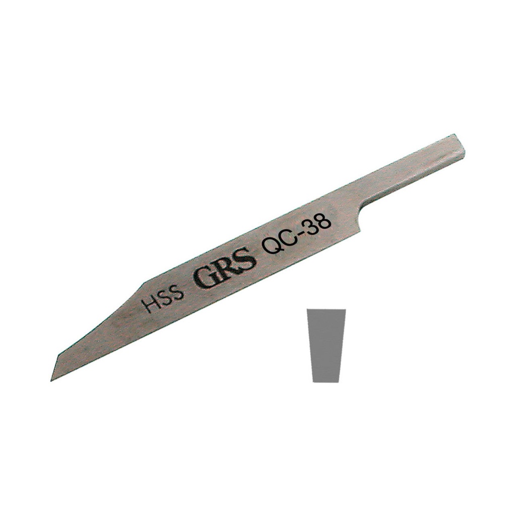 GRS® QC Gravers - Flat, #38