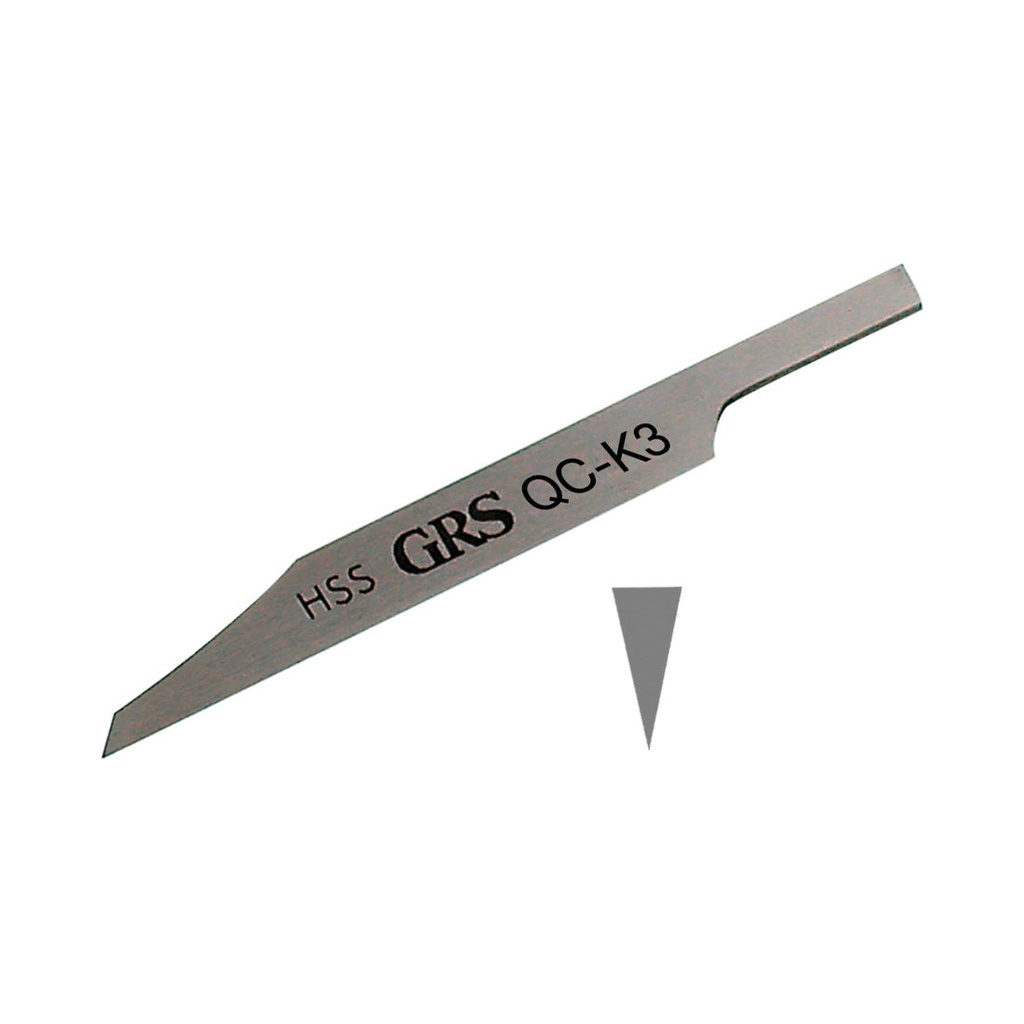 [855-9994] GRS® QC Gravers - Knife, #3